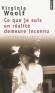 Ce que je suis en ralit demeure inconnu - Lettres (1901-1941)  - Virginia Woolf -  Littrature - Virginia WOOLF