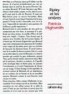 Ripley et les ombres - HIGHSMITH Patricia - Libristo